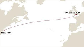 Transatlantyk Southampton - Nowy Jork